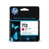 HP 712 Magenta DesignJet Ink Cartridge, 3ED68A